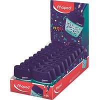 MAPED Hegyező display, kétlyukú, tartályos, MAPED Pixel Party Shaker