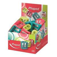 MAPED Hegyező display, kétlyukú, MAPED Vivo vegyes színek