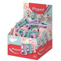 MAPED Hegyező display, egylyukú, MAPED Vivo , vegyes pasztell színek