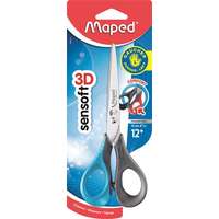 MAPED Olló, általános, 16 cm, balkezes, MAPED Sensoft 3D , vegyes színek