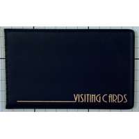 PANTA PLAST Névjegytartó, 24 db-os, PANTA PLAST, fekete