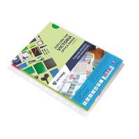 VICTORIA OFFICE Katalógustartó genotherm, lefűzhető, A4, 150 mikron, víztiszta, 20mm, VICTORIA OFFICE