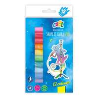 COOL BY VICTORIA Gyurma, színes, 12 darabos, 200 g, COOL BY VICTORIA