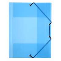 VIQUEL Gumis mappa, 15 mm, PP, A4, VIQUEL Propyglass , kék