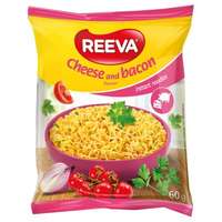 REEVA Instant tésztaleves, 60 g, REEVA, sajtos-baconos íz