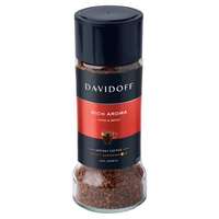 DAVIDOFF Instant kávé, 100 g, üveges, DAVIDOFF Rich Aroma