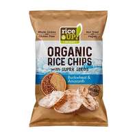 RICE UP Barnarizs chips, 25 g, RICE UP Bio , hajdinával és amaránttal