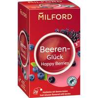 MILFORD Gyümölcstea, 20x2,5 g, MILFORD Happy berries , bogyós gyümölcs