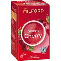 MILFORD Gyümölcstea, 20x2,5 g, MILFORD Sweet cherry , cseresznye