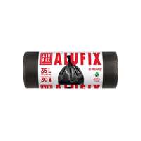ALUFIX Szemeteszsák, 35 l, 30 db, 53x60 cm, 10 µ, ALUFIX, fekete