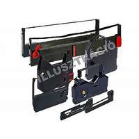 VICTORIA TECHNOLOGY Festékszalag 13 mm-es két orsós számológéphez, írógépekhez, VICTORIA TECHNOLOGY GR 51, fekete