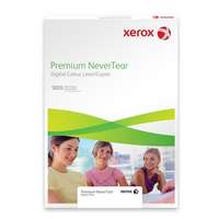 XEROX Etikett, lézernyomtatókhoz, A4, műanyag, kültéri, XEROX Nevertear , fehér, 50 etikett/csomag