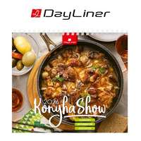 DAYLINER Naptár, asztali, álló, DAYLINER Konyha Show - Mindmegette