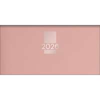 DAYLINER Zsebnaptár, fekvő elrendezésű, DAYLINER, MyPastel , púder