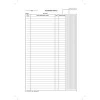 VICTORIA PAPER Nyomtatvány, felmérési napló, 25x5, A4, VICTORIA PAPER D.7570-104 , 10 tömb/csomag