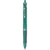 PILOT Golyóstoll, 0,25 mm, nyomógombos, PILOT Acroball , zöld