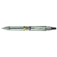 PILOT Golyóstoll, 0,27 mm, nyomógombos, PILOT B2P EcoBall , fekete