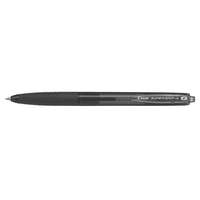 PILOT Golyóstoll, 0,22 mm, nyomógombos, PILOT Super Grip G , fekete