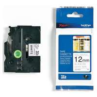 BROTHER Feliratozógép szalag, matt, 12 mm x 8 m, BROTHER, TZe-N231 fehér-fekete