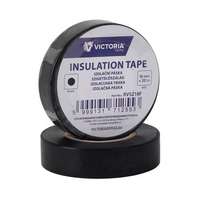 VICTORIA FACILITY Szigetelőszalag, 18 mm x 20 m, VICTORIA FACILITY, fekete
