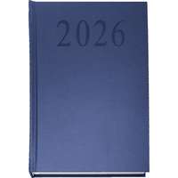 . Naptár, tervező, A5, napi, 2026, sötétkék