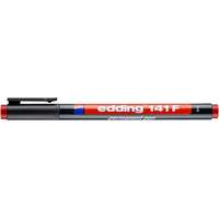 EDDING Alkoholos marker, OHP, 0,6 mm, EDDING 141 F , piros