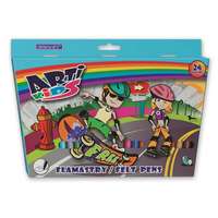 GRANIT Filctoll készlet, GRANIT Arti Kids , 24 különböző szín