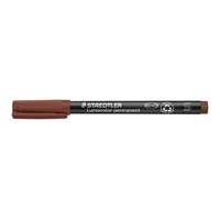 STAEDTLER Alkoholos marker, OHP, 0,4 mm, STAEDTLER Lumocolor® 313 S , barna