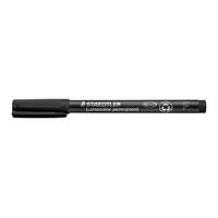 STAEDTLER Alkoholos marker, OHP, 0,6 mm, STAEDTLER Lumocolor® 318 F , fekete