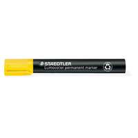 STAEDTLER Alkoholos marker, 2 mm, kúpos, STAEDTLER Lumocolor® 352 , sárga