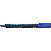 SCHNEIDER Alkoholos marker, 1-4 mm, vágott, SCHNEIDER Maxx 133 , kék