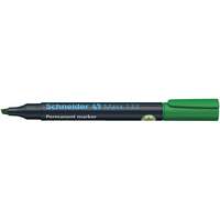 SCHNEIDER Alkoholos marker, 1-4 mm, vágott, SCHNEIDER Maxx 133 , zöld