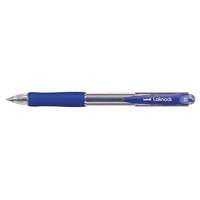 UNI Golyóstoll, 0,3 mm, nyomógombos, UNI SN-100 Laknock , kék