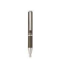 ZEBRA Golyóstoll, 0,24 mm, teleszkópos, metálszürke tolltest, ZEBRA SL-F1 , kék