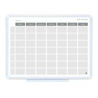 . Heti tervezőtábla, mágneses, 45x60 cm