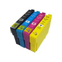 EPSON Epson 502XL (C13T02W64010) festékpatron csomag, utángyártott, nagy kapacitású, Bk+C+M+Y