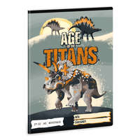  ARS UNA füzet A/5 32 lapos négyzethálós, Age of Titans, 27-32