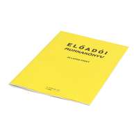 Nyomell Előadói munkakönyv 20lapos füzet C.5230-58