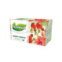 Pickwick Fekete tea 20x2 g Pickwick csipkebogyó hibiszkusszal