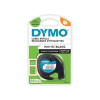 Dymo Feliratozógép szalag Dymo Letratag S0721660/59422 12mmx4m ORIGINAL fehér