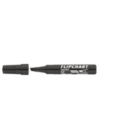 Ico Flipchart marker vízbázisú 1-4mm, vágott Artip 12 fekete