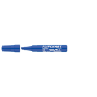 Ico Flipchart marker vízbázisú 1-4mm, vágott Artip 12 kék