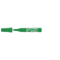 Ico Flipchart marker vízbázisú 1-4mm, vágott Artip 12 zöld