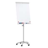 Franken Flipchart tábla mobil 68x105cm, mágneses 5 görgős gurítható ValueLine Franken