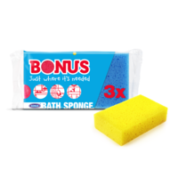 Bonus Fürdőszivacs 3 db/csomag Bonus B057