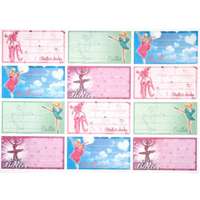 ZÁTONYI Füzetcímke ZÁTONYI 12db-os többszínű 20 ív/csomag