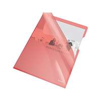 Esselte Genotherm `L` A4, 150 micron víztiszta felület Esselte Luxus piros