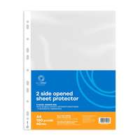 Bluering Genotherm lefűzhető, A4, 60 micron kétoldalt (felül és belül) nyitott narancsos Bluering® 100 db/csomag,