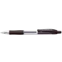 Penac Golyóstoll 0,7mm, fekete átlátszó test Penac CCH-3, írásszín fekete