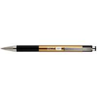 Zebra Golyóstoll 0,7mm, metál pezsgő test, Zebra F-301A, írásszín kék